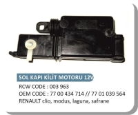 Kapi Kilit Motoru Sol Clio (5 Fis) 7700127214 ROCKSWELL 003963