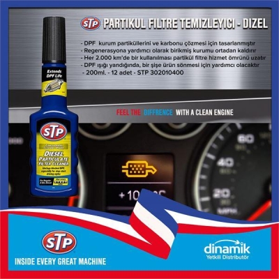 Stp® Diesel Particulate Filter Cleaner  Dpf Temizlik Katkisi 200Ml. STP 302010400