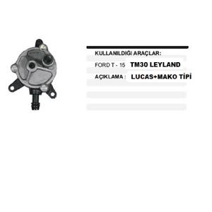 ALTER, VAKUM POMPASI LUCAS-MAKO T-15/TM30 LEYLAND MAKO-83635201