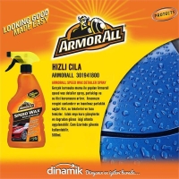 Armorall Speed Wax Detailer Spray, Karnauba Mumu İle Üreti̇lmi̇şti̇r. Parlakliği Ve Su İti̇ci̇li̇ği̇ Artirir. 500Ml.  ARMORALL 301941800