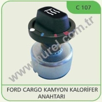 Kalorifer Anahtari (Cevirmeli) - Ford Cargo / 2524 (Em) NUREL C 107