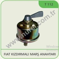 Mars Kontak Anahtari Kizdirmali Fiat Traktor 480 NUREL T 112