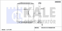 Motor Su Radyatoru Iveco Euro Tracker / Eurotech (Cerceveli) / (Mt) KALE 349355