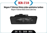 Plaka Lambasi Talisman Kaleos Megane Iv KAYA KR-718