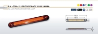 Parmak Lamba Side Marker 12 Ledli Neon Sari 12/24V LUMEN BK-55N S
