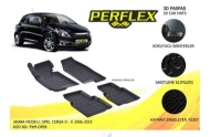 Paspas 3D Havuzlu X-Mat Corsa D - E 2006-2019 PERFLEX PXM-OP09