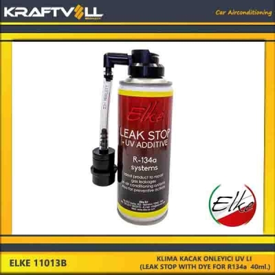 Klima Kacak Onleyici Uv Li (Leak Stop With Dye For R134A  40Ml.)(İtalyan Elke) ELKE 11013B