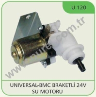 Su Fiskiye Motoru 24V - Universal (Braketli) NUREL U 120