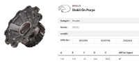 Dingil Poryasi Ön Teker Diskli Frezeli   Volvo Fm  Renault Truck KURTSAN KP.05.19
