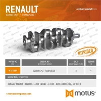 Krank Mili Renault Master Opel  Movano 2.3 Dci M9T 10> MOTUS 864