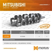 Krank Mili Mitsubishi 4M42 Fuso Canter Fe730 Fe839 Fe859 Euro4 Guclendirilmis (Nitrided) MOTUS 906