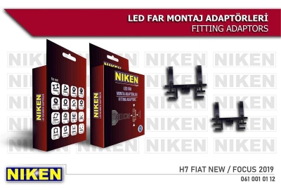 Led Far Montaj Adaptoru H7 Fiat New/Focus 2019(L15 NIKEN 061 001 01 12