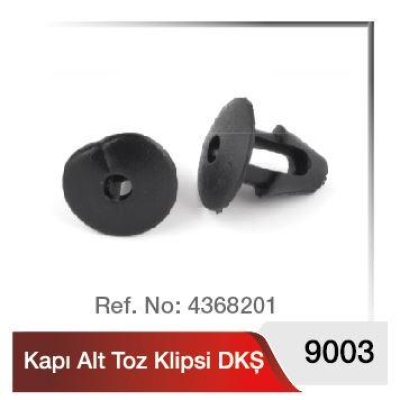Kapi Toz Klipsi (Alt) Dks / Slx YILMAZ PLS9003