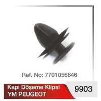 Kapi Doseme Klipsi Ym Peugeot YILMAZ PLS9903