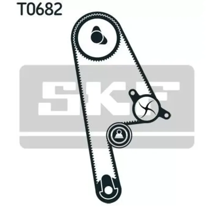 Eksantrik Rulman Kiti (Triger Seti) Honda Civic 1.6 16V 2001-2006 (104×220) | SKF VKMC93616 | OEM 14400-PLM-014