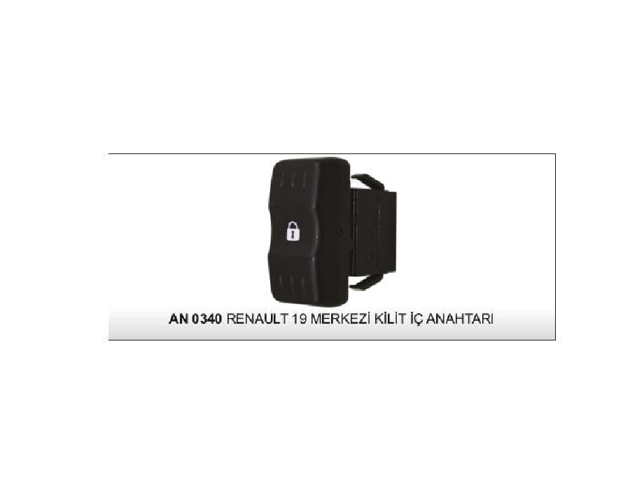 Renault 19 Ic Merkezı Kılıt Anahtarı | OEM AN0340