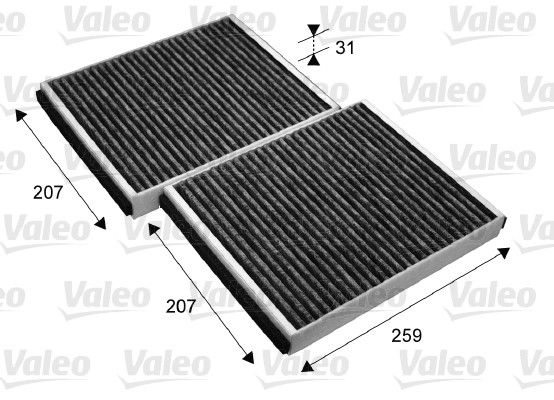 Polen Filtresi Karbonlu Bmw F07 F10 F11 F01 F02 F03 F04 11> | VALEO 715690 | OEM 64119163328 64119163328 64119163329 64119272642 64119163329 64119272642