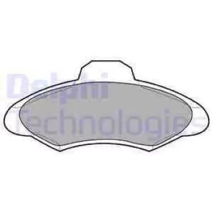On Fren Balatasi Escort 95>00 | DELPHI LP673 | OEM 92AX 2K021 AB 1130751
