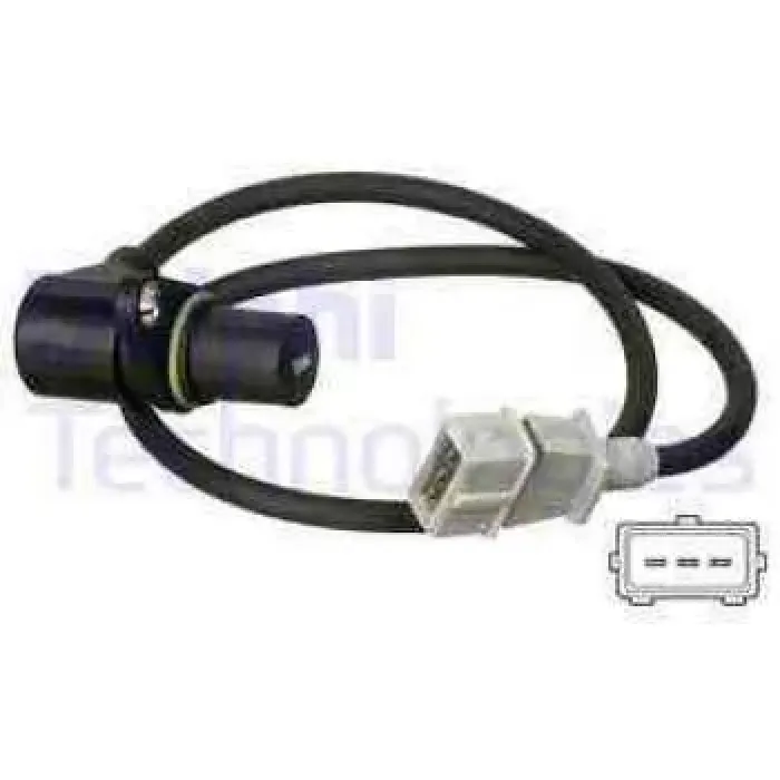 Krank Mili Devir Sensoru 1,6 1,8 1,8T Passat 96>00 A80 A4 A6 93>95 | DELPHI SS11019 | OEM 048906433 048906433 050906433 050906433