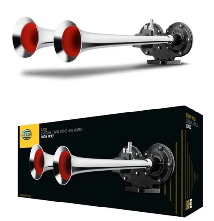 Korna Krom 2Lİ Havalı Düz Ses 24V | OEM 3PB013410-061
