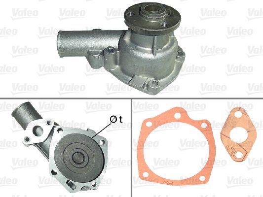 Devirdaim Fiat / Seat 124 Coupe / Spider | VALEO 506492 | OEM 4269431