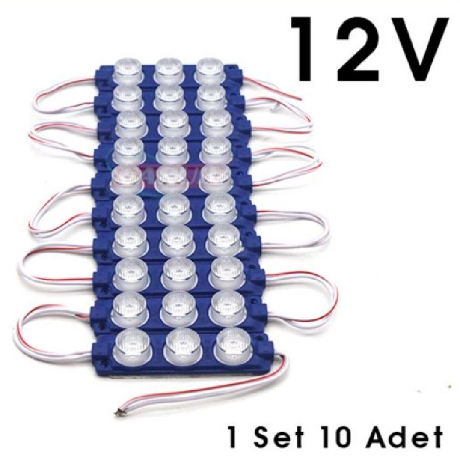 LAMBA12V Camlı Soft Parmak 1SET 10 Adet Mavi | OEM BR0409929