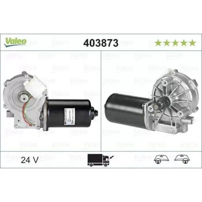 Silecek Motoru Mercedes Benz DAF Iveco | VALEO 403873 | OEM 0038205042 0038205042 0028203042 0038202742 0028203042 0038202742