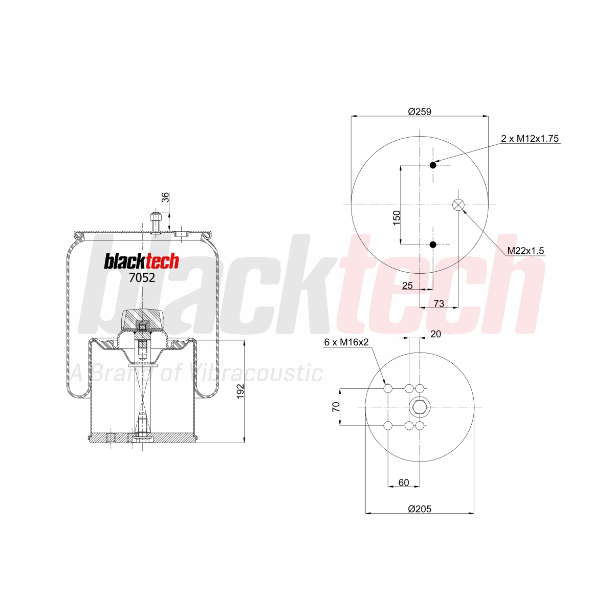 Körük Komple Metal Pistonlu | OEM 542942281