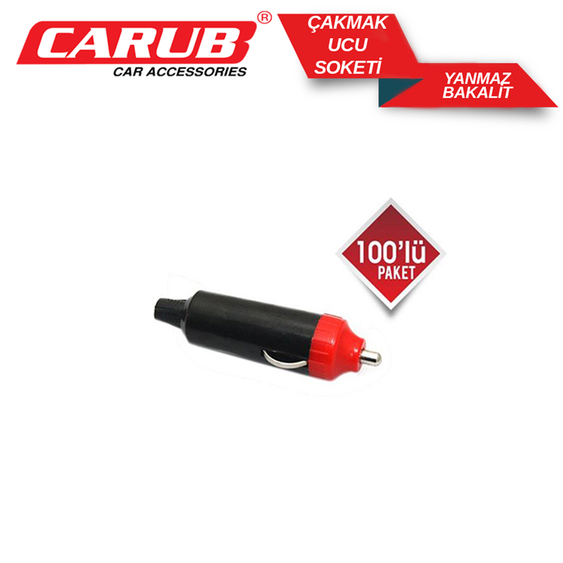 Carub Çakmak Ucu Soketi Yanmaz Bakalit