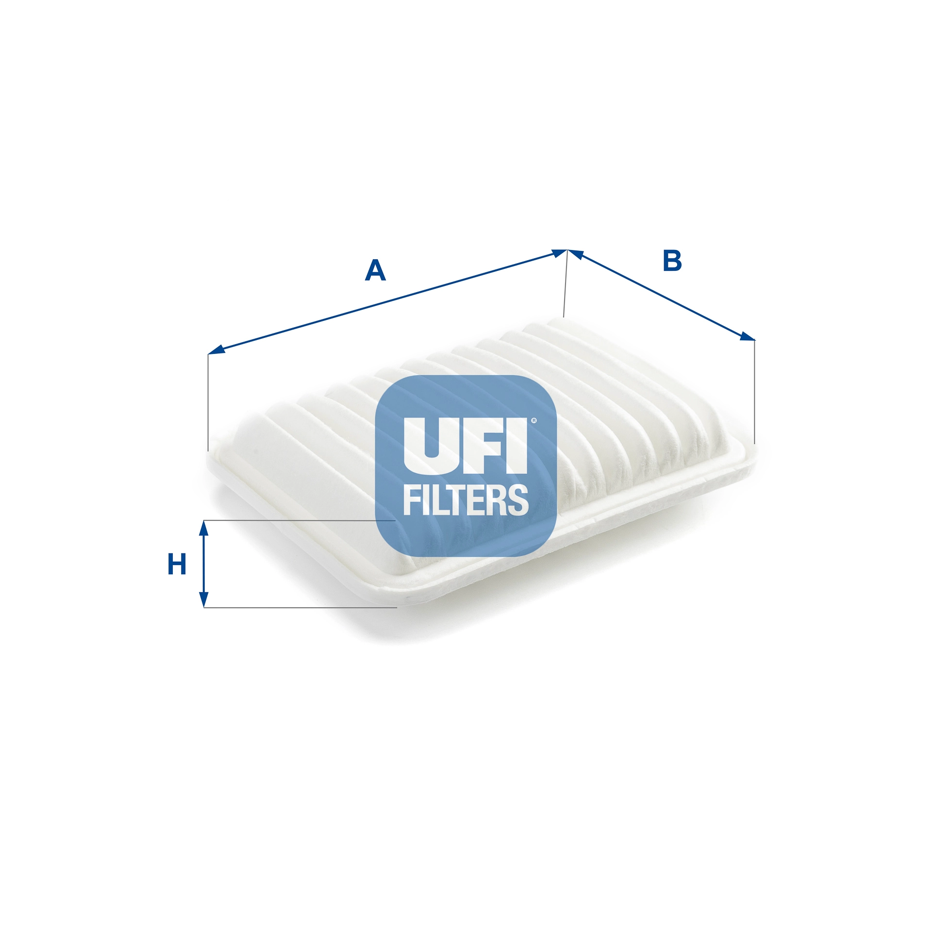 Hava Filtresi Toyota Corolla 1.6 2007-> Auris 1.4 1.6 2007-> Avensis 2009-2012 RAV4 2012-> Verso 2009-> (Benzinli) | UFI 30.554.00 | OEM 178010D060-178010M020-1780121050
