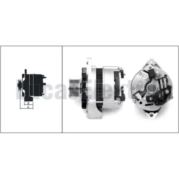 Alternator A127 24V 55A Bmc Prof 822 827 Kamyonet | LUCAS 619 201 52 | OEM 61920152