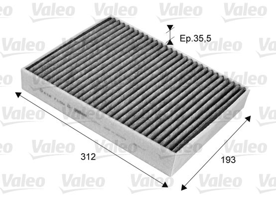 Polen Filtresi Cayenne 10> Touareg 10> Karbonlu | VALEO 715704 | OEM 7P0819631 7P0819631 95857221900 95857221900