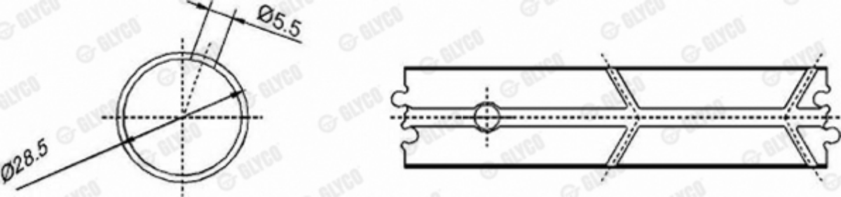 Piston Kol Burcu 26.00 2000 Sprt.208,308,408.D - Vito.108.D - 207,209,307,310,407,410,508.D Om.601 | OEM 601 038 1950