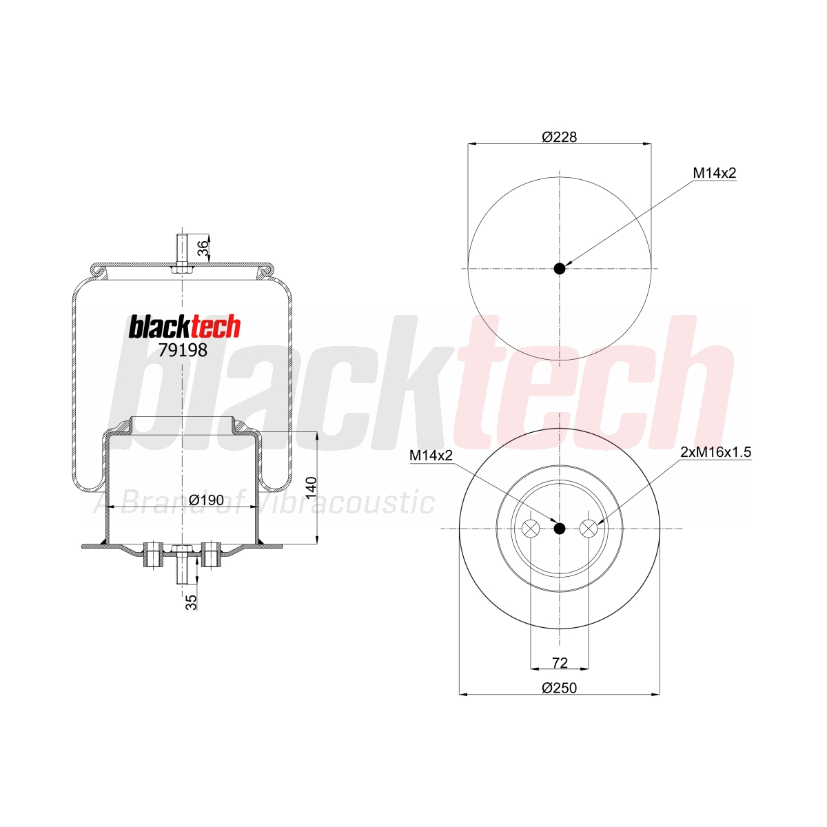 Körük Komple Metal Pistonlu | OEM 41298919