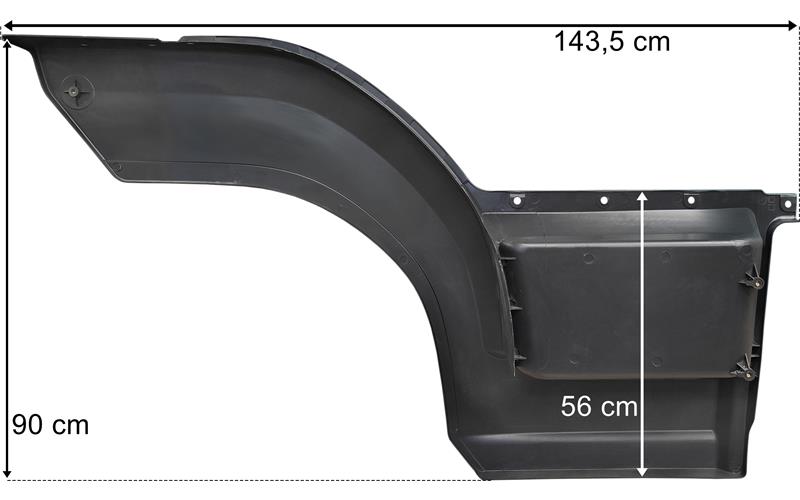 Basamak Komple Tekli Atego Euro 6 Sol | OEM 9676660601
