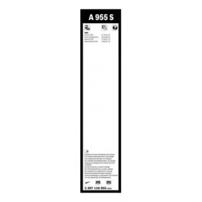 Silecek Supurgesi 600 / 575MM Bmw E60 E61 5 Seri 03> | BOSCH 3397118955 | OEM 61610421055 61610421055 61610431438 301370 61610431438 301370