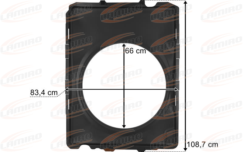 Davlumbaz Plastiği Actros MP3 | OEM 9425050955