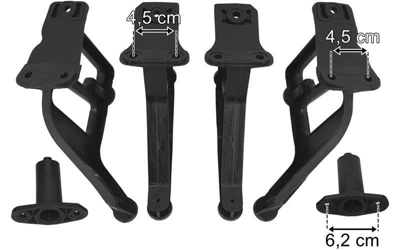 Güneşlik Ayak Takımı Actros MP4 ( 1842, 1845, 1848 ) | OEM 9608111314