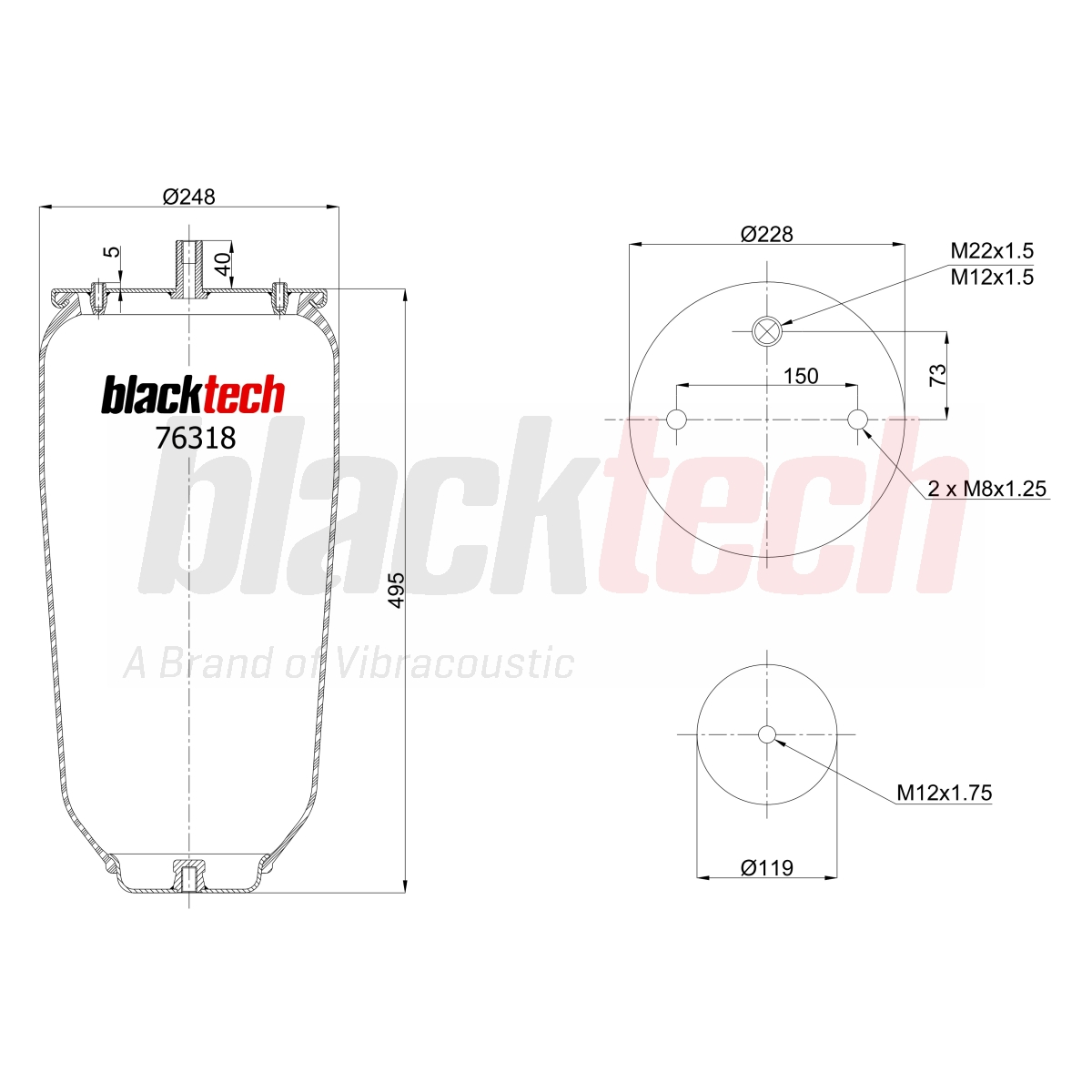 Körük Pistonsuz | OEM RML76318
