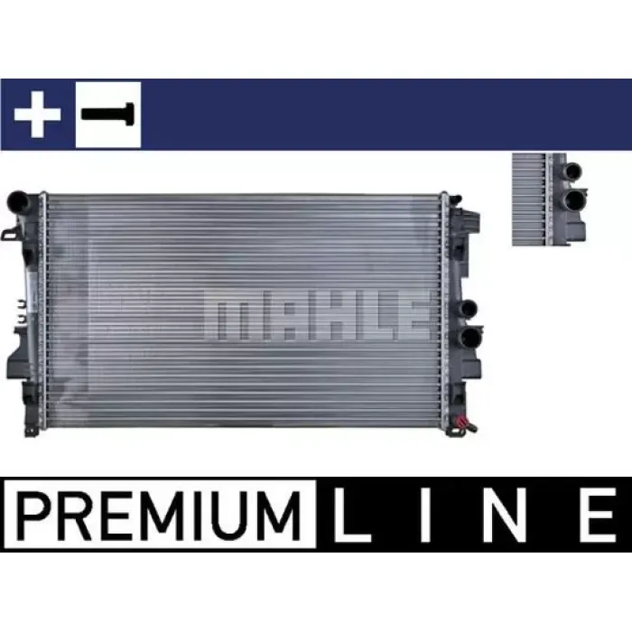 Motor Su Radyatoru Viano W639 03> Vito W639 03> | MAHLE CR 608 000P | OEM A6395011101
