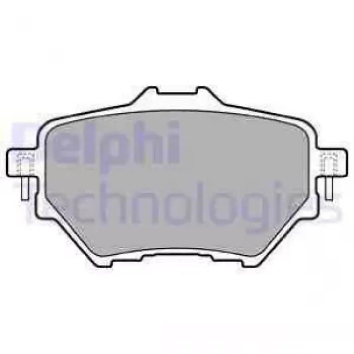 Arka Fren Balatasi 2008 2-3008-308 2-508 2-Partner-Rifter-Berlingo-C4 Picasso 2-Combo-Grandland 10 13> Toyota Proace City Disk Capi:268 Mm | DELPHI LP2505 | OEM 1609000680 1619790880