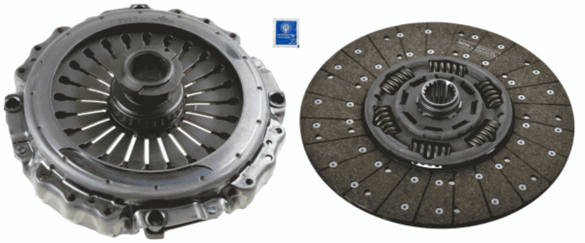 Debriyaj Seti 430 2000 Actros, Axor Y.m. Kısa Bilyalı (Baskı, Balata, Bilya) | OEM A9342500003