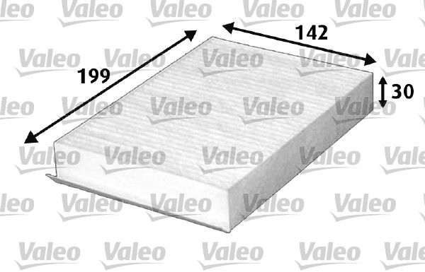 Polen Filtresi Agila 08-> Splash 08-> | VALEO 715644 | OEM 93194847 93194847 4710210 95860-51K00 4710210 95860-51K00
