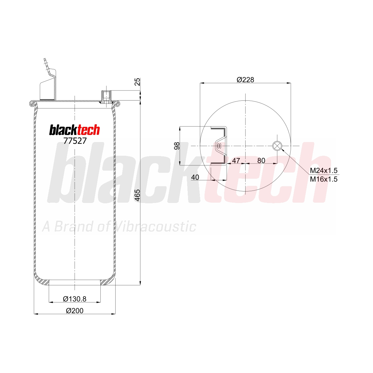Körük Pistonsuz | OEM 1076416
