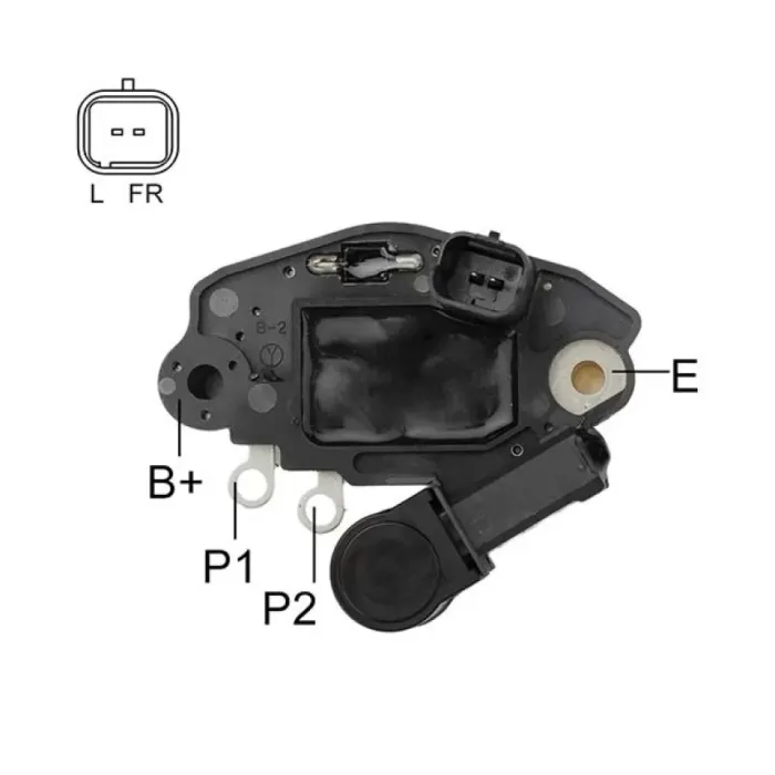 Konjektor 12V (Valeo Tip) Kangoo-Clio-Laguna - Megane VW - Seat Y.M Ince Fisli | YUNYI 08-012