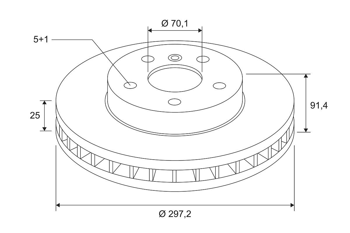 On Fren Diski Discovery II (L318) 2.5 98>04 | VALEO 197062 | OEM ANR4582 ANR4582 SBD000380 SBD000380
