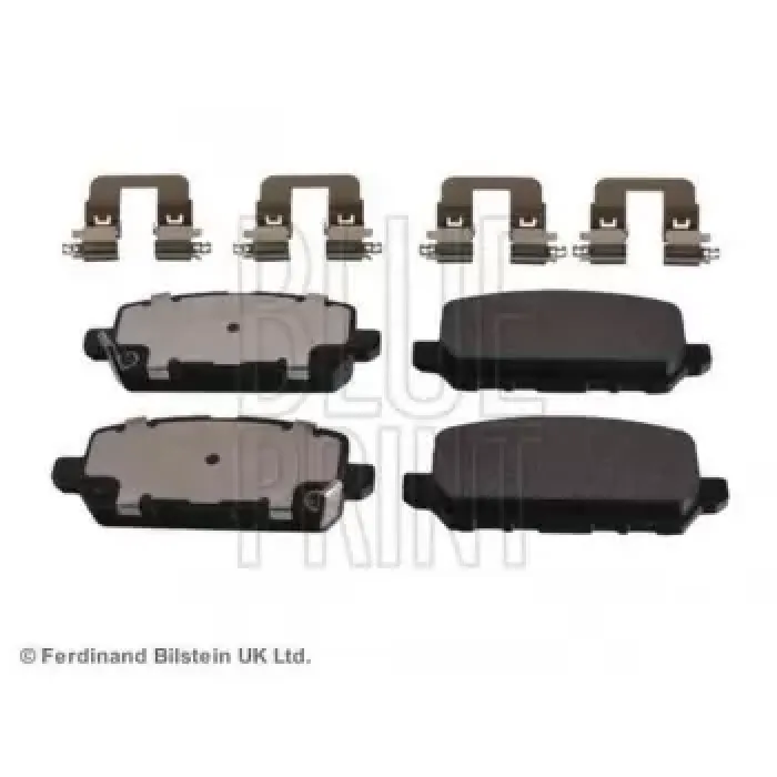 Arka Fren Balatasi Honda Hr-V 1.5 1.6 I Dtec (RU1. RU8) 15-> Honda Cr-Z (Zf) 1.5 Hibrit 12-> Honda Accord IX (Cr) 3.5 12-> | BLUEPRINT ADH24299 | OEM 43022T2JH00