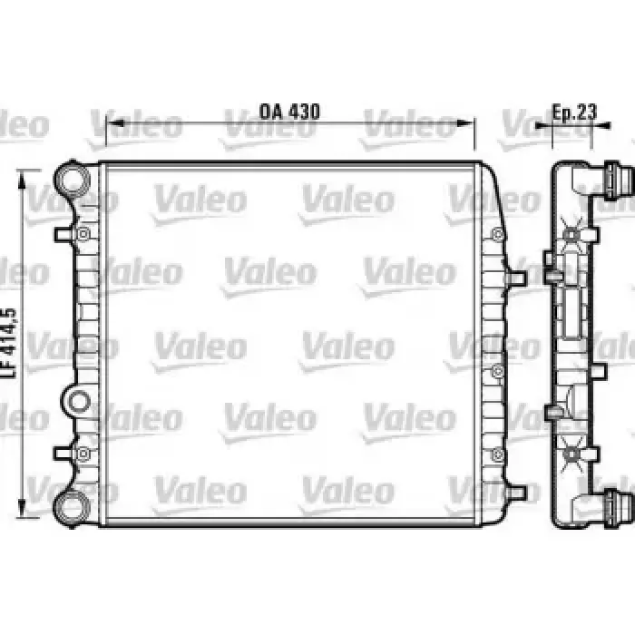 Motor Su Radyatoru Cordoba Ibiza IV V Polo Fabia 1,2 / 1,4 / 1,6 Azq Bby Cggb Bme Bbz | VALEO 732863 | OEM 6Q0121253AE 6Q0121253AE 6Q0121253J 6Q0121253AG 6Q0121253J 6Q0121253AG