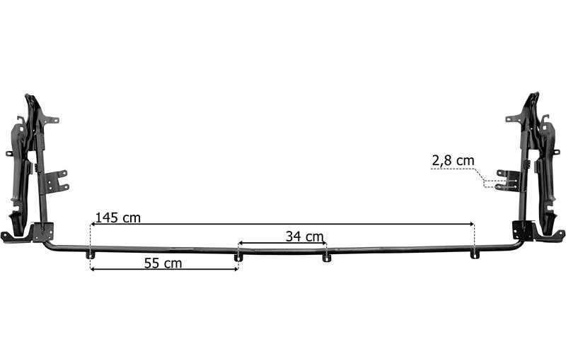 Panjur Bağlantısı Actros MP4 1842, Arocs | OEM 9607501467