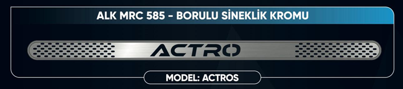 Mercedes Actros MP4 Borulu Sineklik